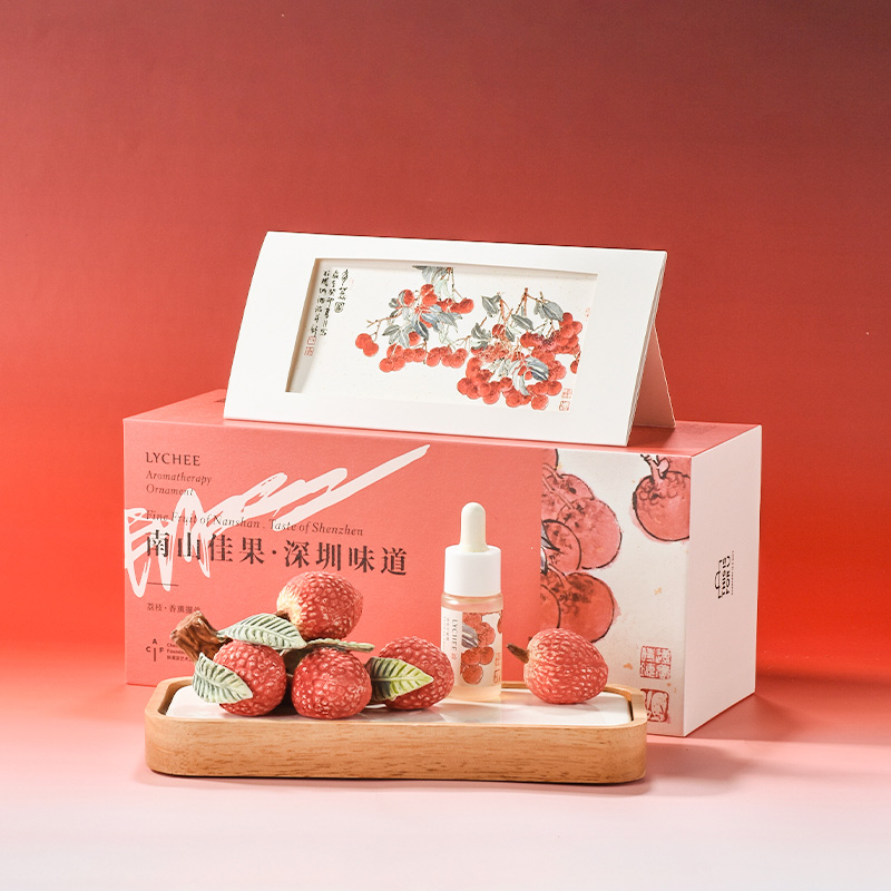 Lychee Flameless Aromatherapy Gift Set